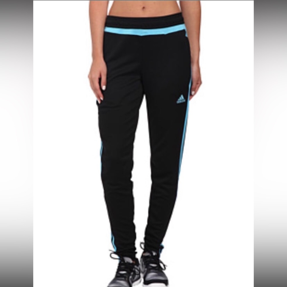 ADIDAS Tiro 15 Soccer Trainings Women Pants Climacool tech | Blue | M